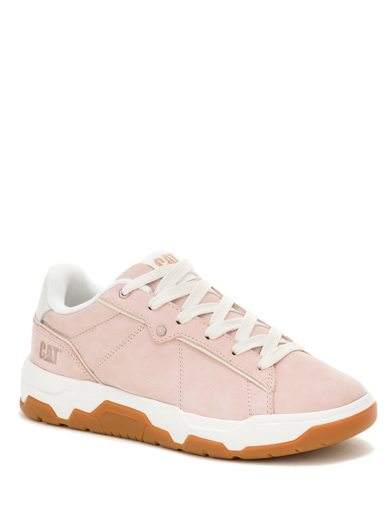 ZAPATILLA CUERO MUJER LORE ROSADO CAT - 1