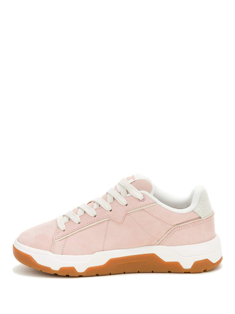 ZAPATILLA CUERO MUJER LORE ROSADO CAT - 4
