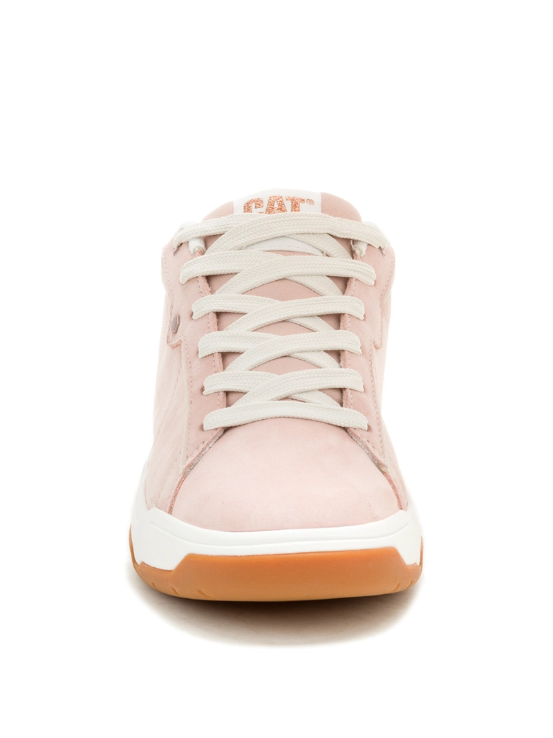 ZAPATILLA CUERO MUJER LORE ROSADO CAT - 5