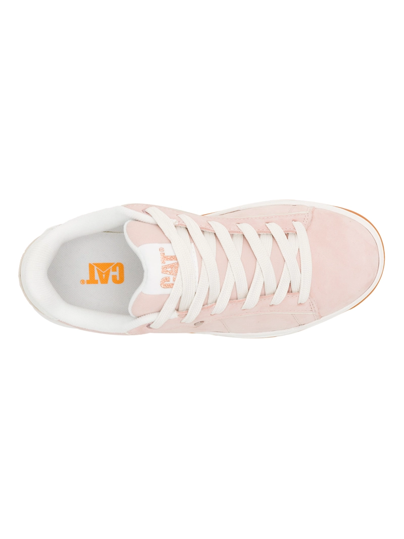 ZAPATILLA CUERO MUJER LORE ROSADO CAT - 7