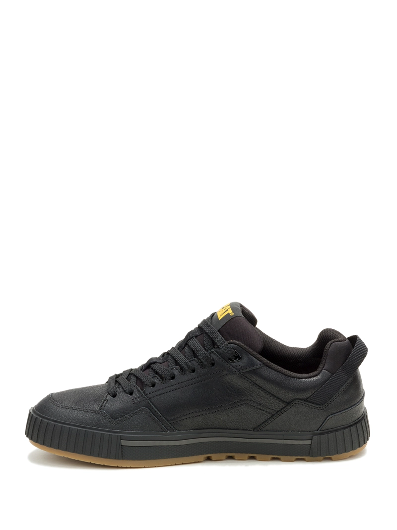ZAPATILLA CUERO HOMBRE AXIOM NEGRO CAT - 4