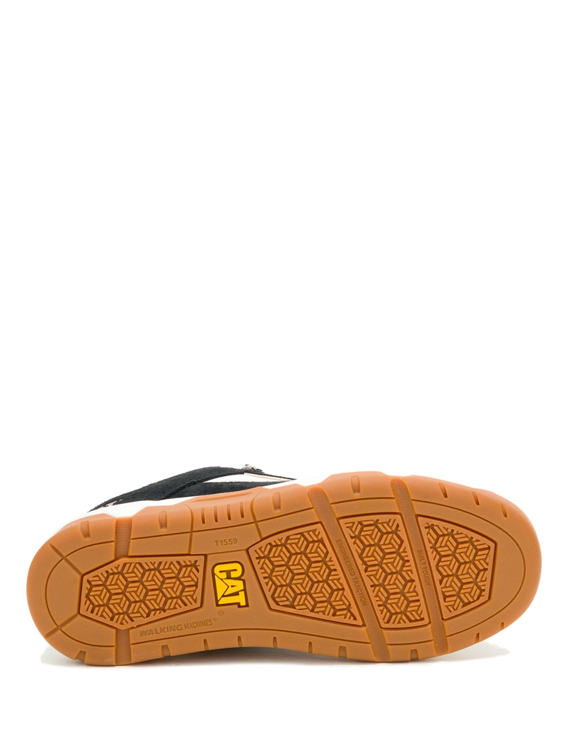 ZAPATILLA CUERO MUJER SCRIPT NEGRO CAT - 8