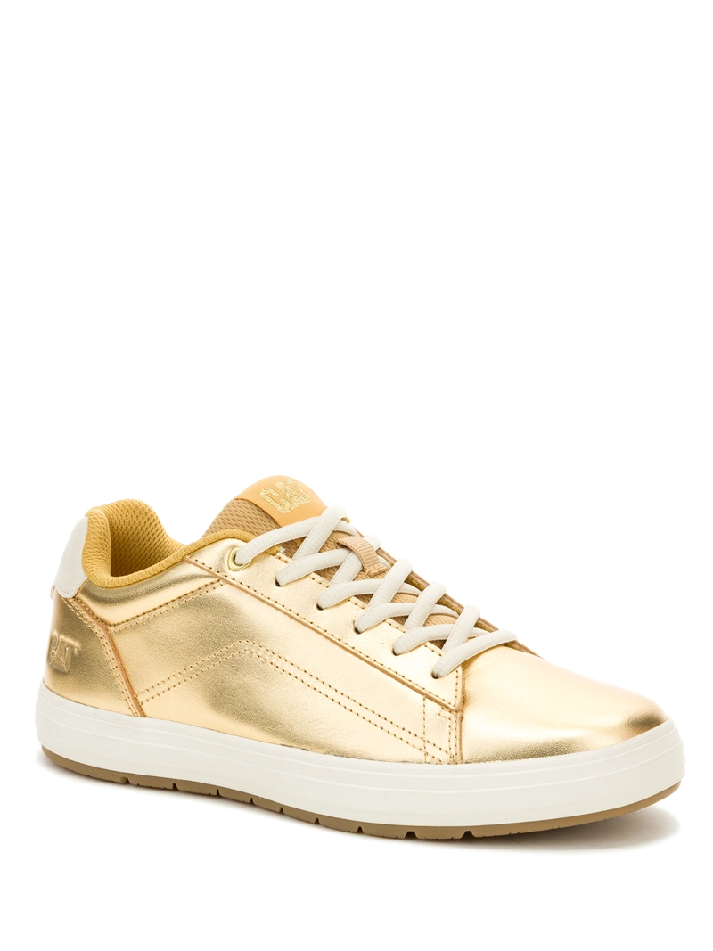 ZAPATILLA CUERO MUJER IMPLY DORADO CAT - 1