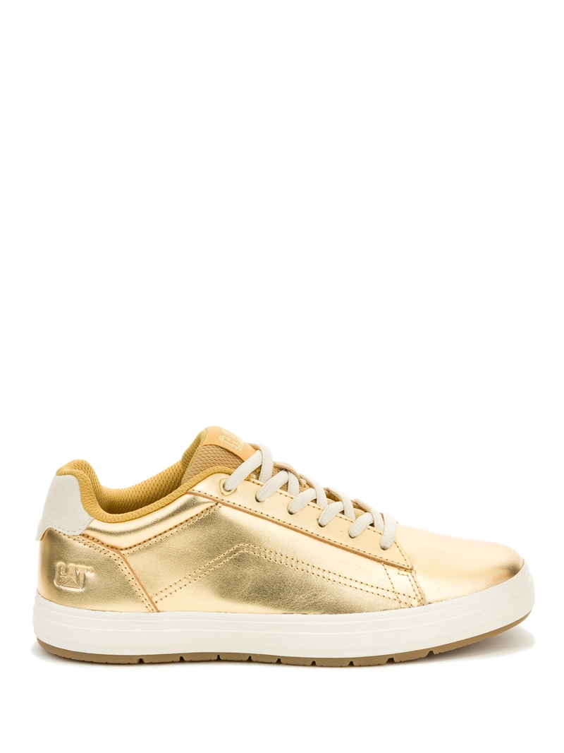 ZAPATILLA CUERO MUJER IMPLY DORADO CAT - 2