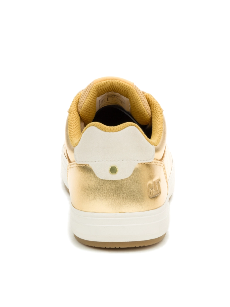 ZAPATILLA CUERO MUJER IMPLY DORADO CAT - 6