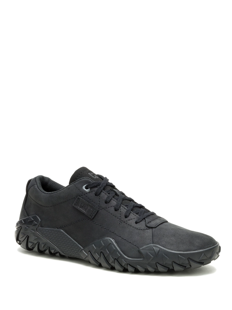 ZAPATILLA CUERO HOMBRE GRIDLOCK LO NEGRO CAT - 1