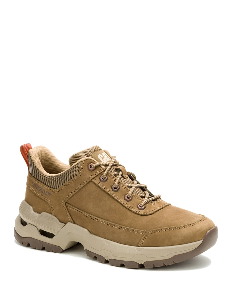 ZAPATILLA CUERO HOMBRE SURGE HIKER LO CAFE  CLARO CAT - 1