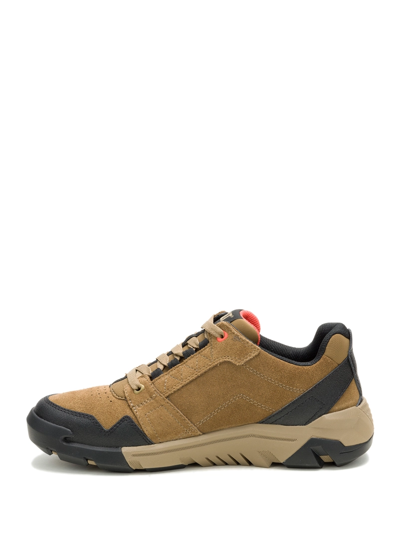 ZAPATILLA CUERO HOMBRE GAUGE CAFE  CAT - 4