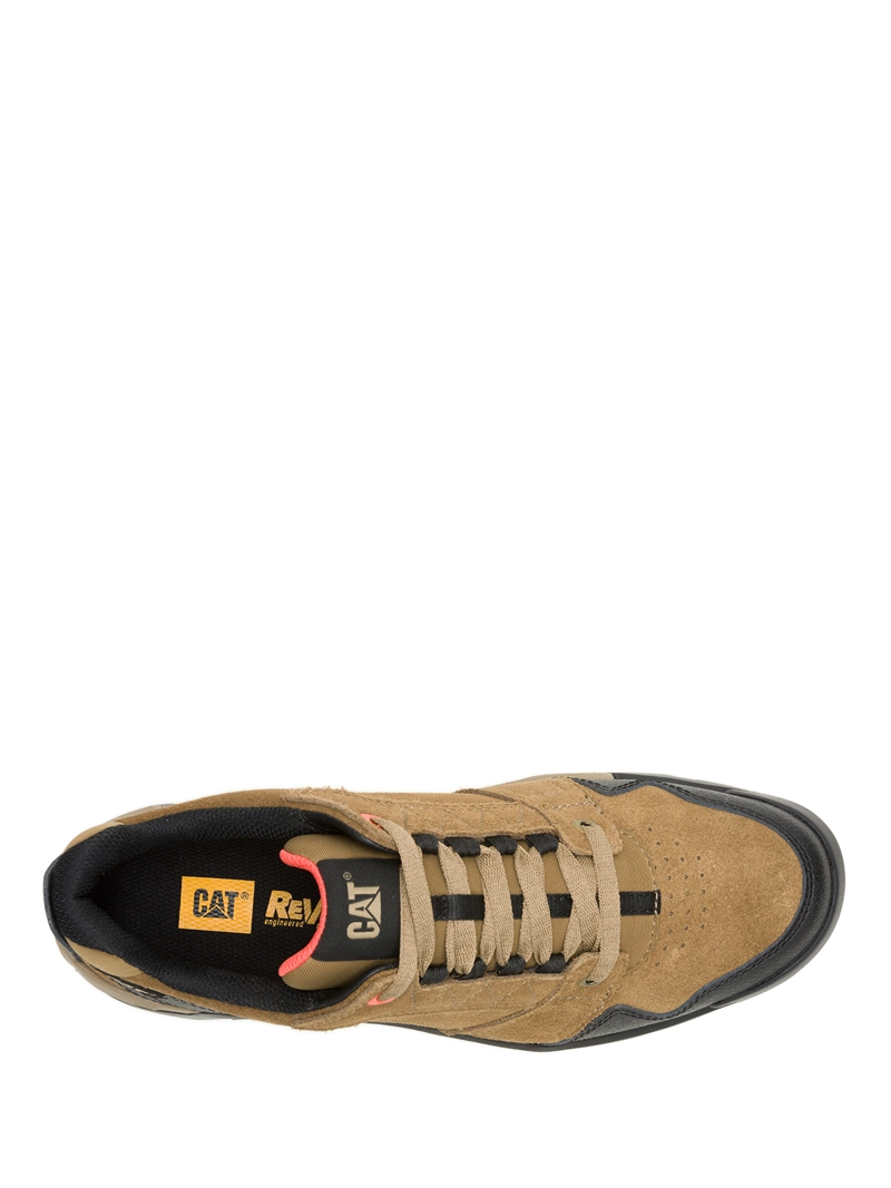 ZAPATILLA CUERO HOMBRE GAUGE CAFE  CAT - 7