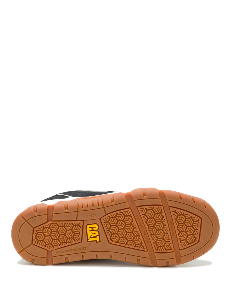 ZAPATILLA CUERO MUJER LORE NEGRO CAT - 8