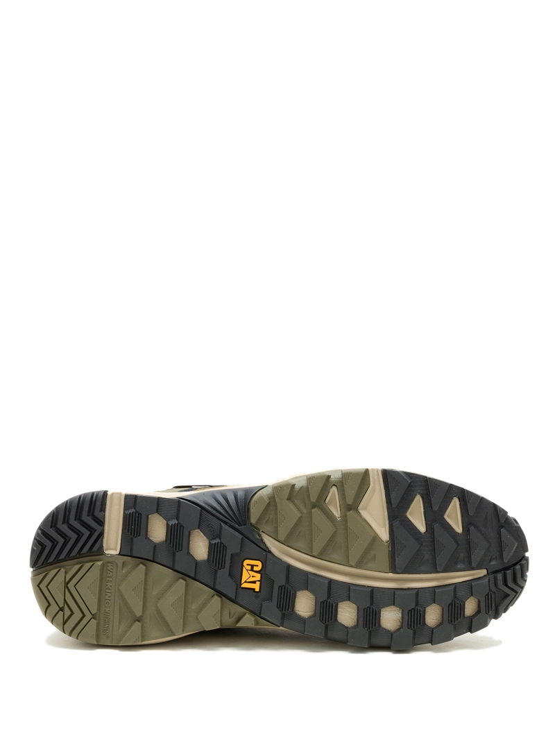 ZAPATILLA CUERO HOMBRE GRAPPLE LEATHER OLIVA CAT - 8