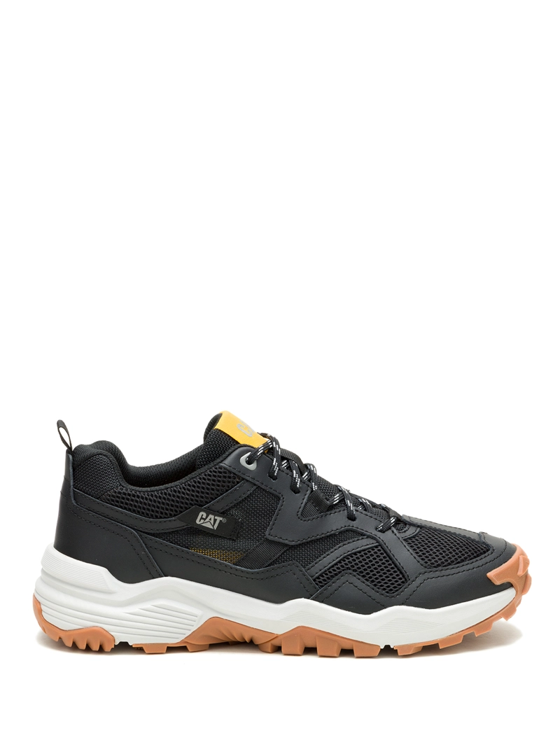 ZAPATILLA CUERO HOMBRE GRAPPLE LEATHER NEGRO CAT - 2