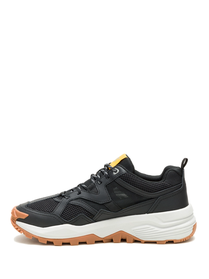 ZAPATILLA CUERO HOMBRE GRAPPLE LEATHER NEGRO CAT - 4