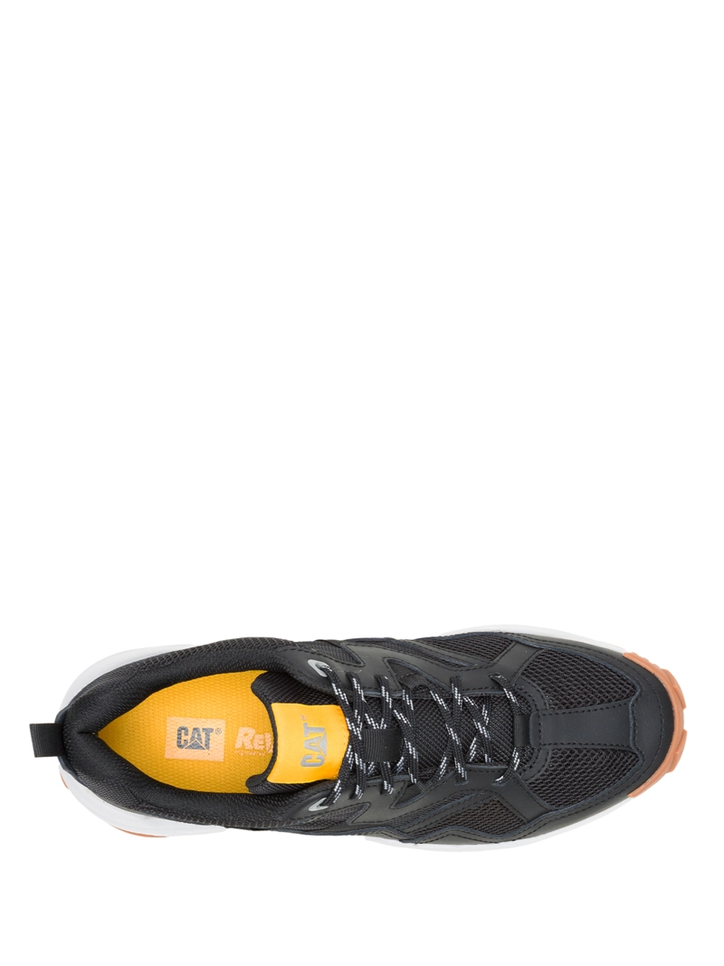 ZAPATILLA CUERO HOMBRE GRAPPLE LEATHER NEGRO CAT - 7