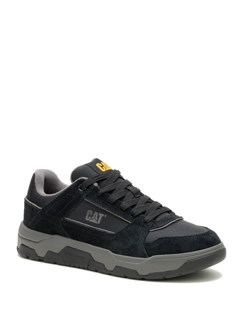 ZAPATILLA C/CAÑA CUERO HOMBRE THEOREM NEGRO CAT - 1