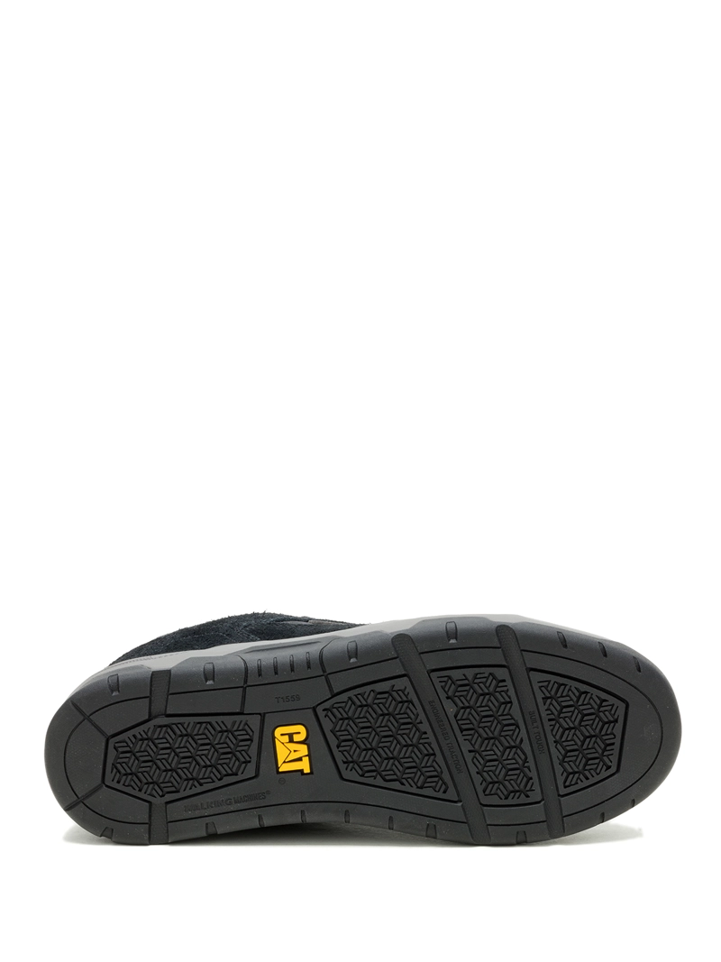 ZAPATILLA C/CAÑA CUERO HOMBRE THEOREM NEGRO CAT - 8