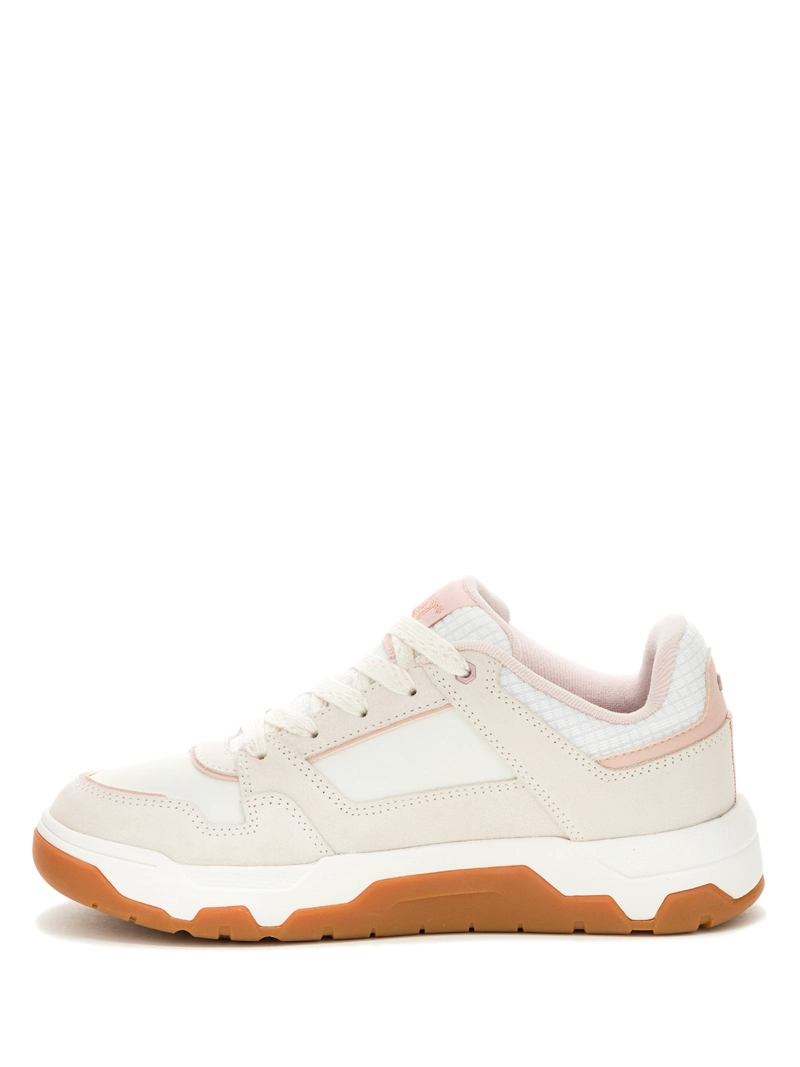 ZAPATILLA CUERO MUJER SCRIPT BLANCO CAT - 4