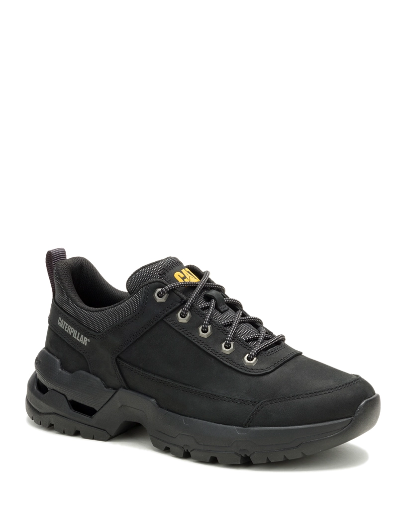 ZAPATILLA CUERO HOMBRE SURGE HIKER LO NEGRO CAT - 1