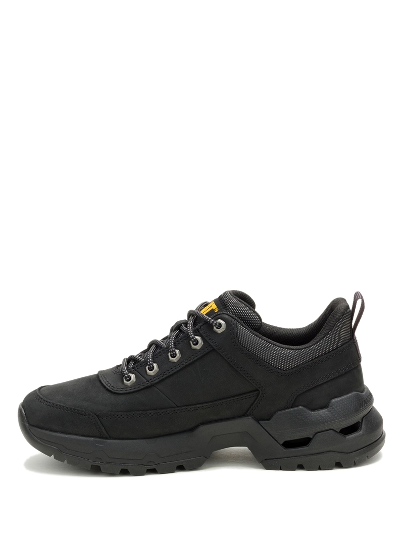 ZAPATILLA CUERO HOMBRE SURGE HIKER LO NEGRO CAT - 4
