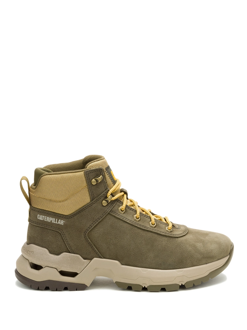 ZAPATILLA C/CAÑA CUERO HOMBRE SURGE HIKER OLIVA CAT - 2