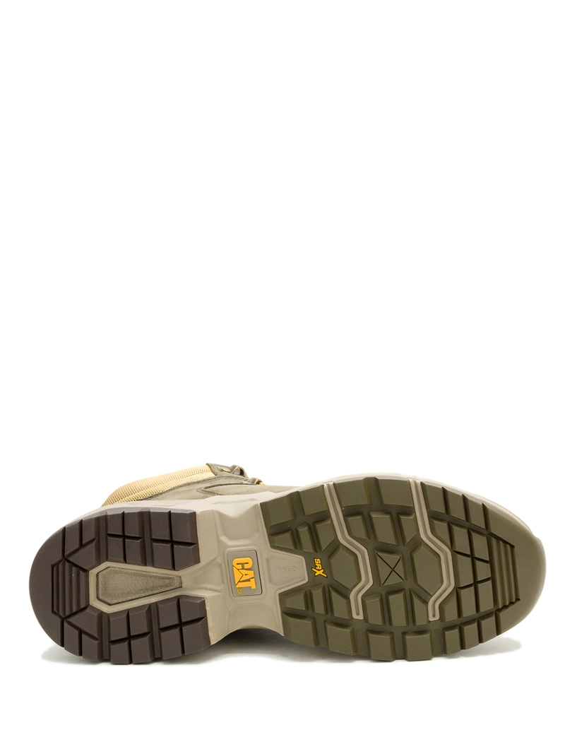 ZAPATILLA C/CAÑA CUERO HOMBRE SURGE HIKER OLIVA CAT - 8