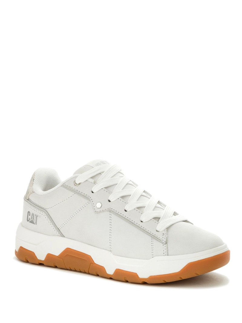 ZAPATILLA CUERO MUJER LORE GRIS CAT - 1