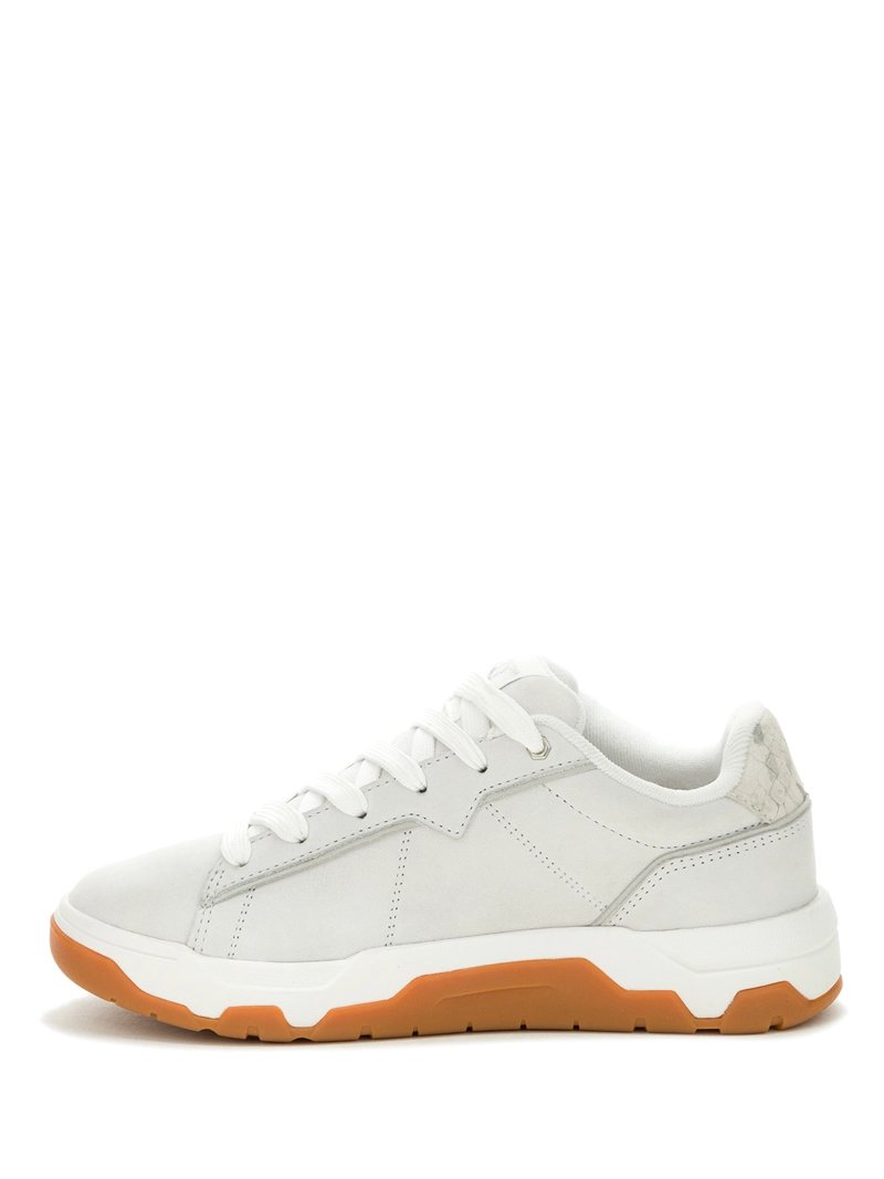 ZAPATILLA CUERO MUJER LORE GRIS CAT - 4