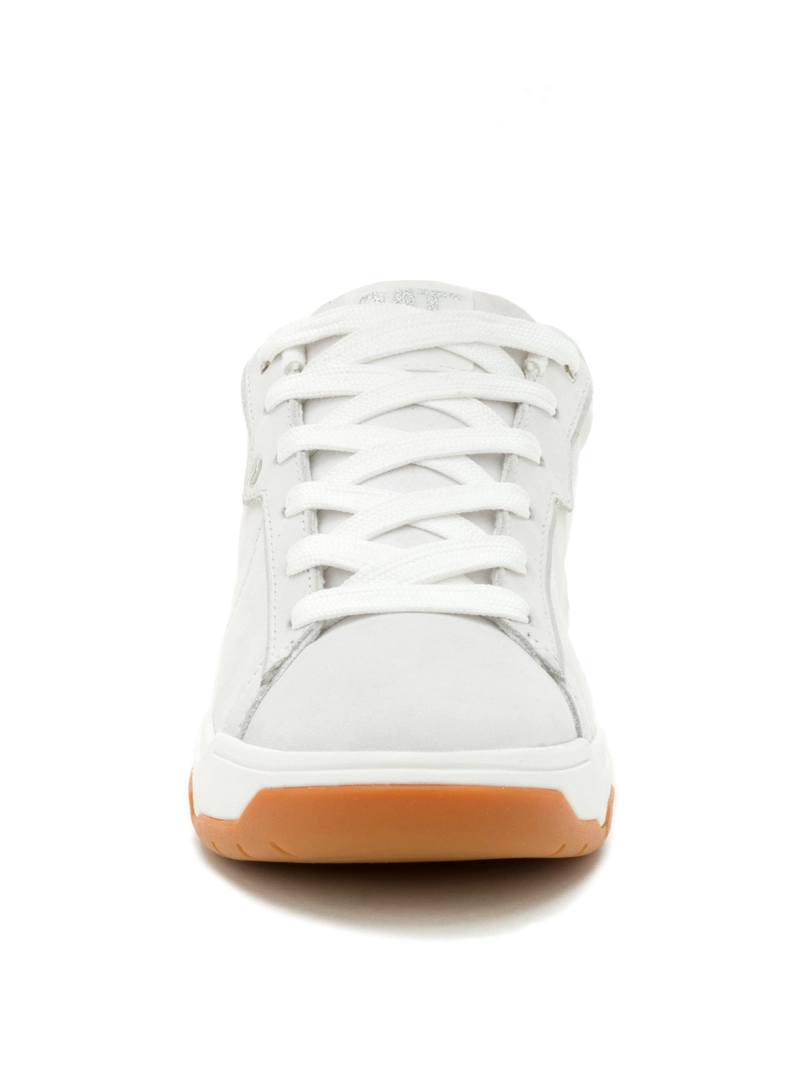 ZAPATILLA CUERO MUJER LORE GRIS CAT - 5