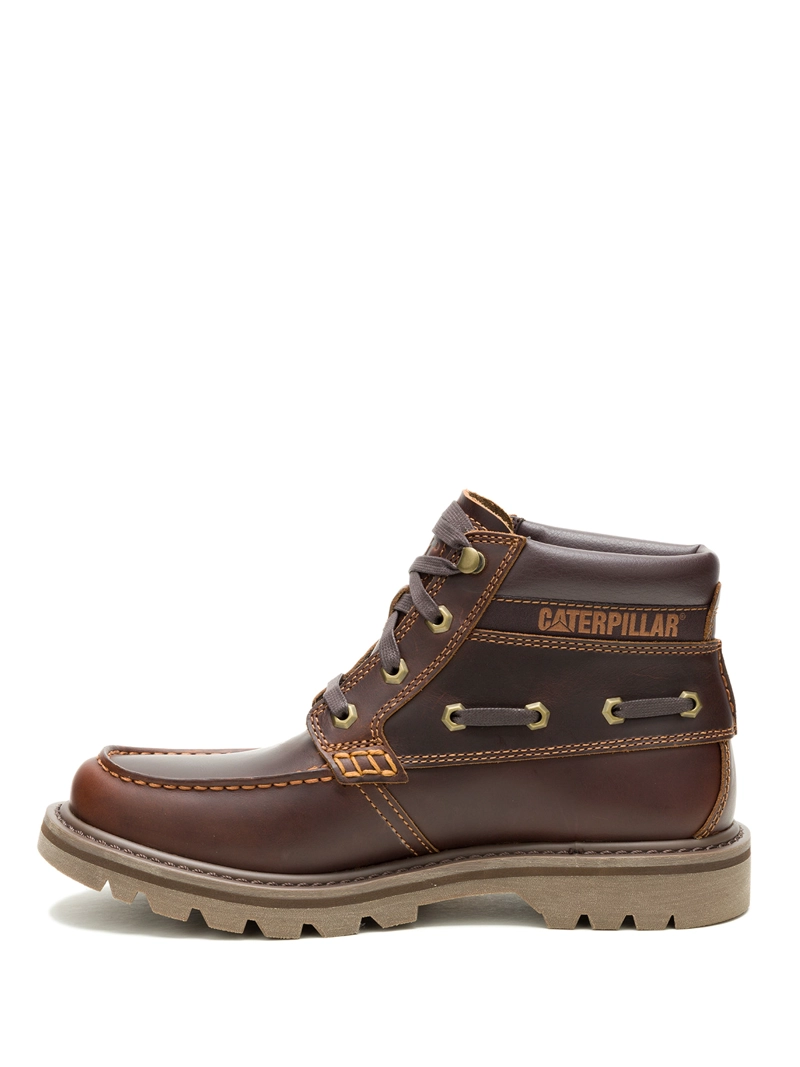 BOTIN CUERO HOMBRE COLORADO BOAT MID CAFE  OSCURO CAT - 4