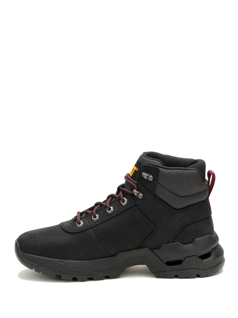 ZAPATILLA C/CAÑA CUERO HOMBRE SURGE HIKER NEGRO CAT - 4