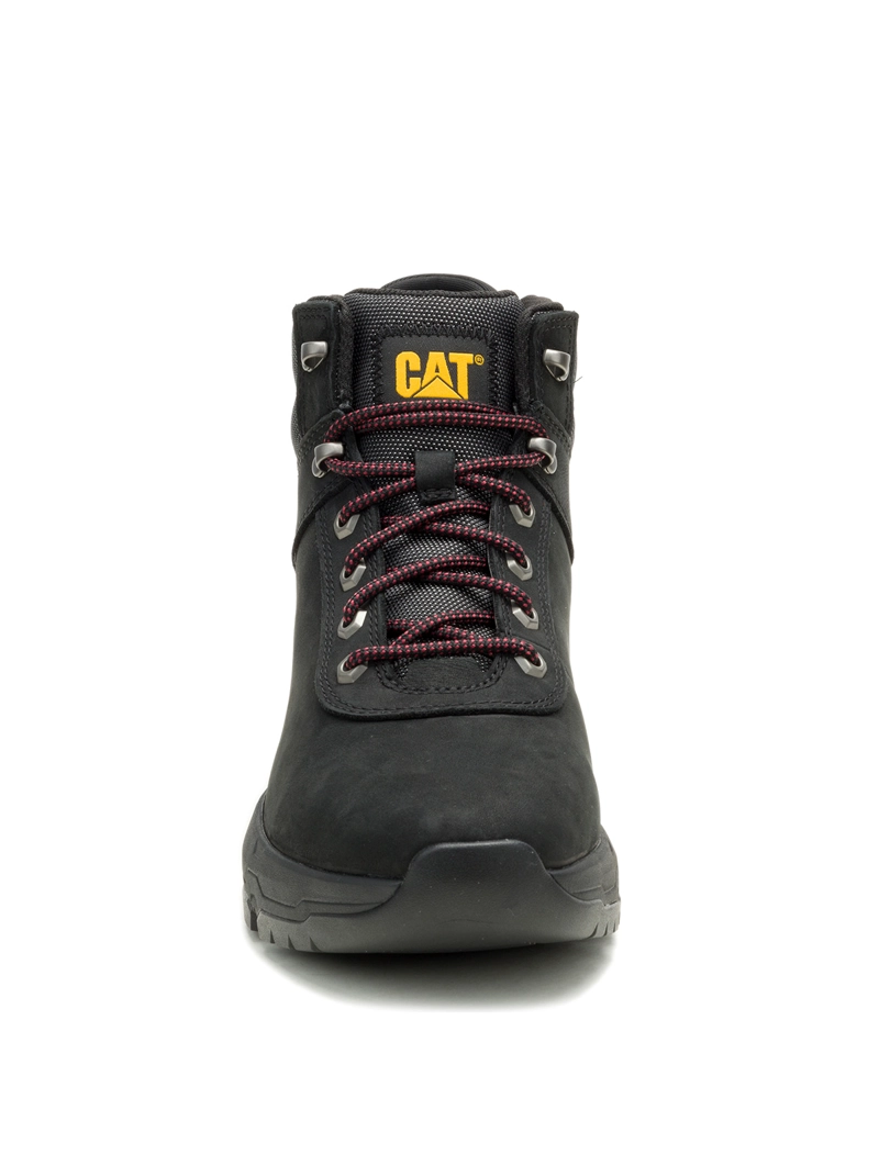 ZAPATILLA C/CAÑA CUERO HOMBRE SURGE HIKER NEGRO CAT - 5