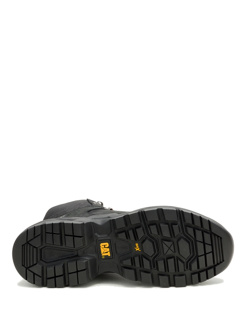 ZAPATILLA C/CAÑA CUERO HOMBRE SURGE HIKER NEGRO CAT - 8