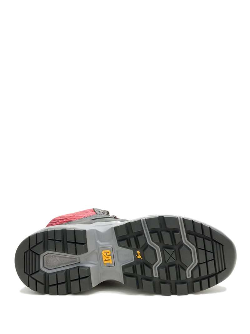 ZAPATILLA C/CAÑA CUERO HOMBRE SURGE HIKER GRIS CAT - 8
