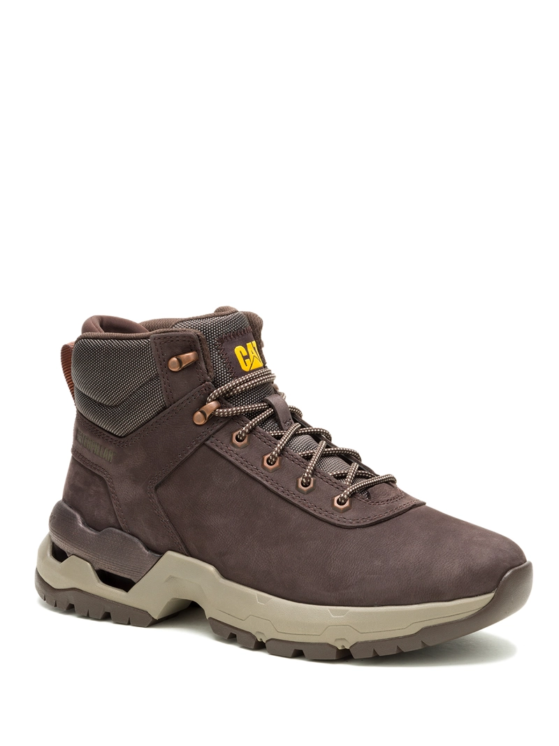 ZAPATILLA C/CAÑA CUERO HOMBRE SURGE HIKER CAFE  CAT - 1