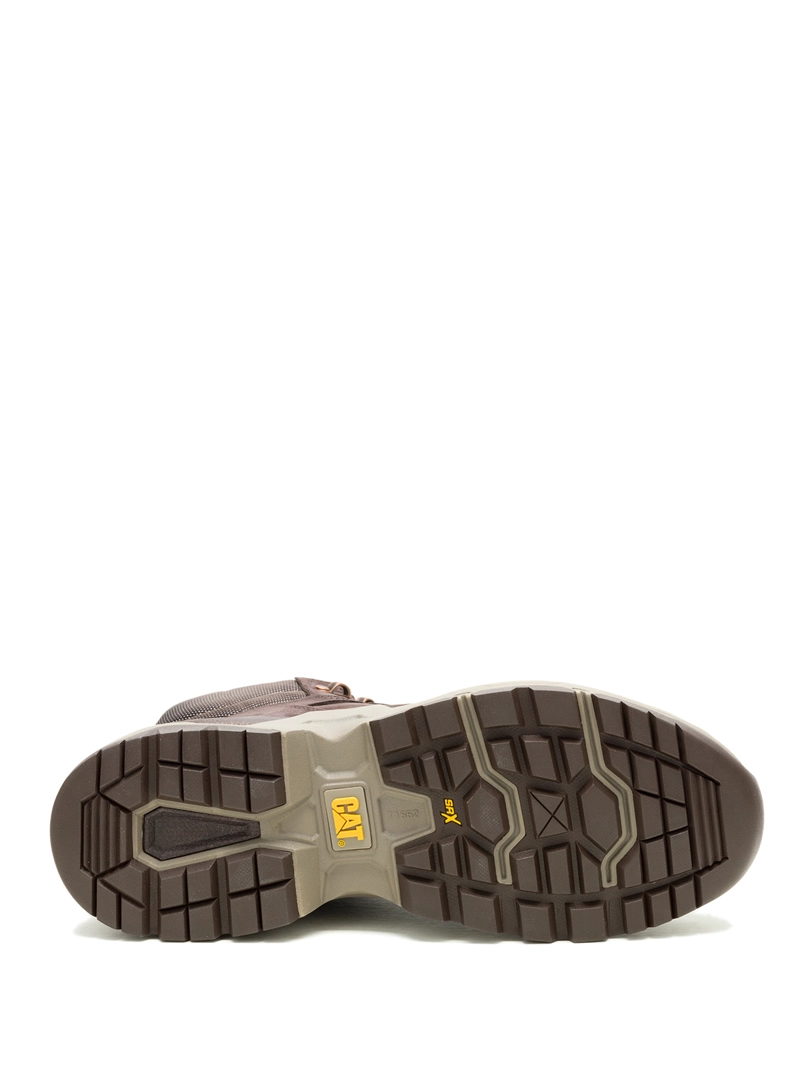 ZAPATILLA C/CAÑA CUERO HOMBRE SURGE HIKER CAFE  CAT - 8