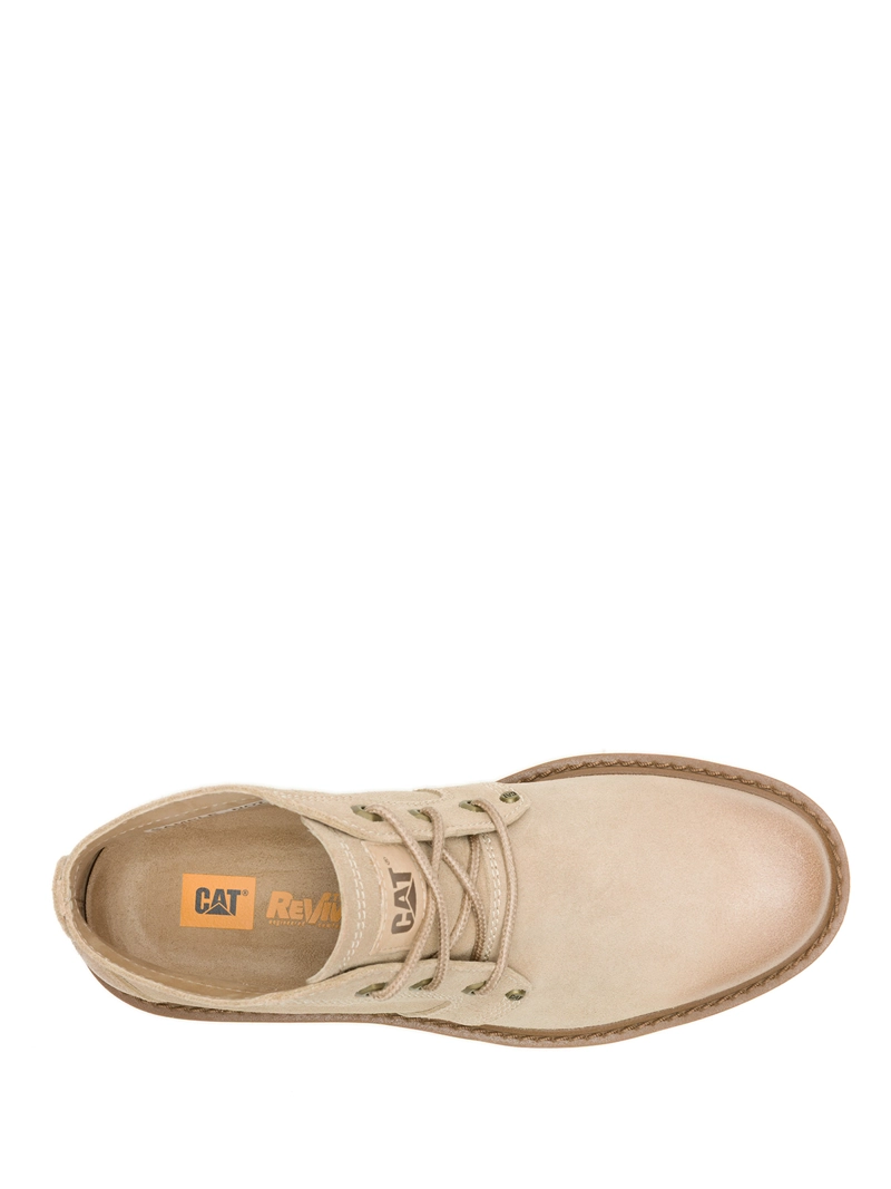BOTIN CUERO HOMBRE GRADER CHUKKA BEIGE CAT - 7
