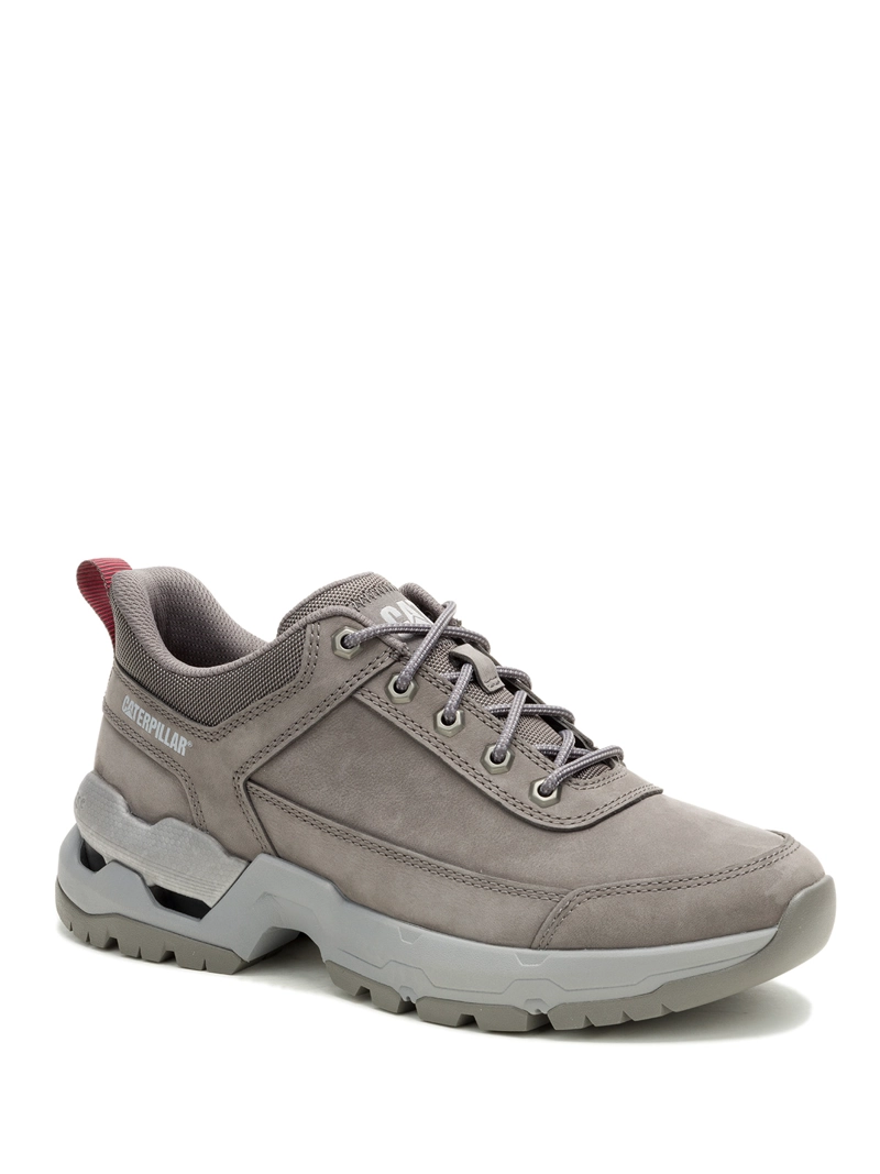 ZAPATILLA CUERO HOMBRE SURGE HIKER LO GRIS CAT - 1