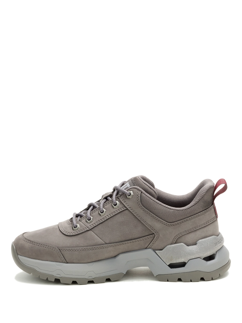 ZAPATILLA CUERO HOMBRE SURGE HIKER LO GRIS CAT - 4