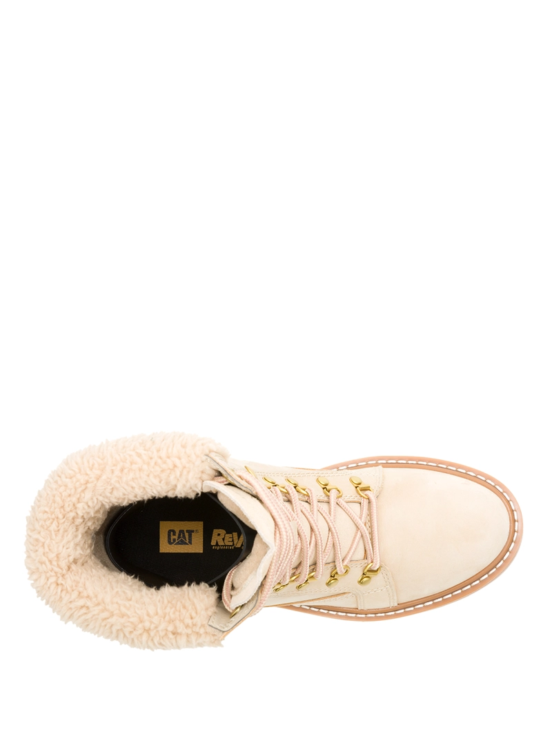 BOTIN CUERO MUJER COLORADO MAX HIKER BEIGE CAT - 7