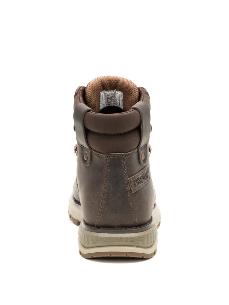 BOTIN CUERO MUJER FANDOM HIKER CAFE  OSCURO CAT - 6