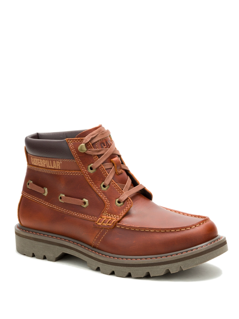 BOTIN CUERO HOMBRE COLORADO BOAT MID CAFE  CAT - 1