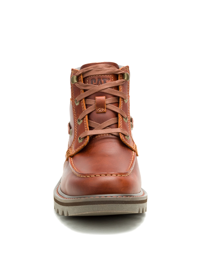 BOTIN CUERO HOMBRE COLORADO BOAT MID CAFE  CAT - 5