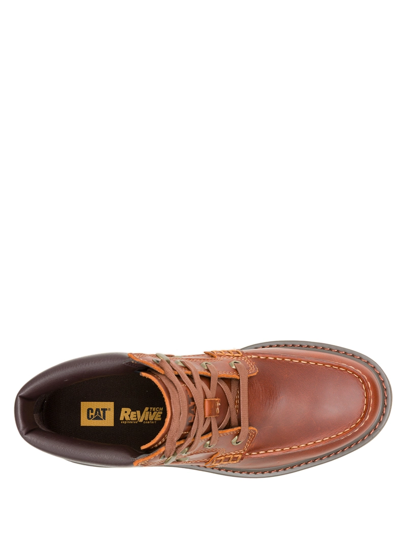 BOTIN CUERO HOMBRE COLORADO BOAT MID CAFE  CAT - 7