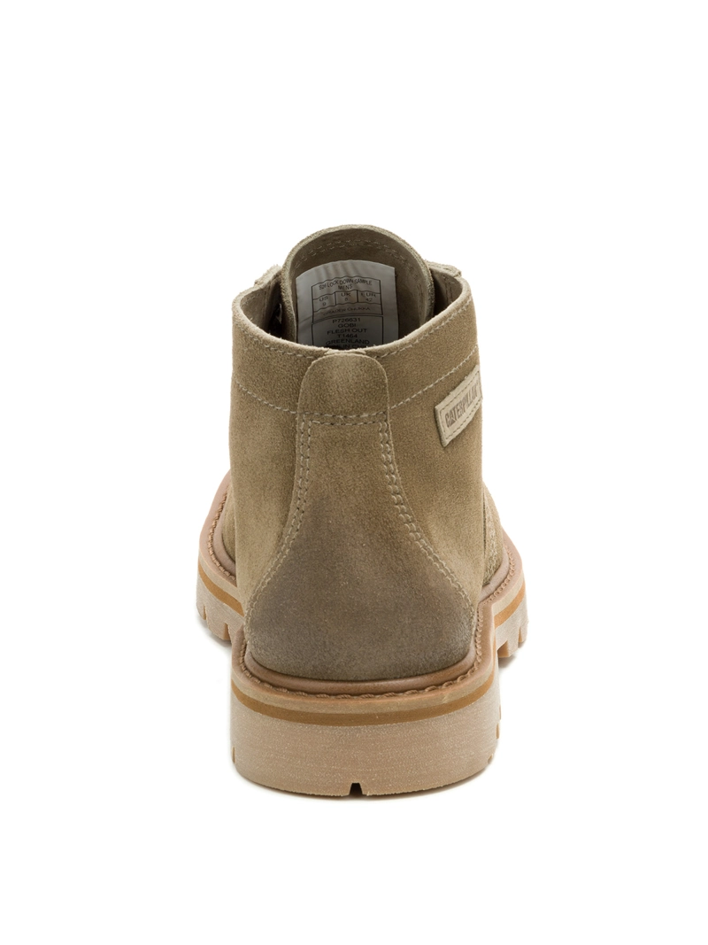 BOTIN CUERO HOMBRE GRADER CHUKKA OLIVA CAT - 6