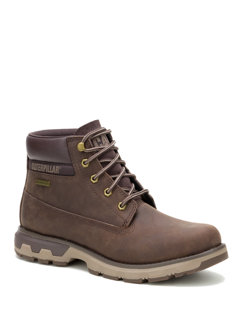 BOTIN CUERO HOMBRE PURSUE WP CAFE  CLARO CAT - 1