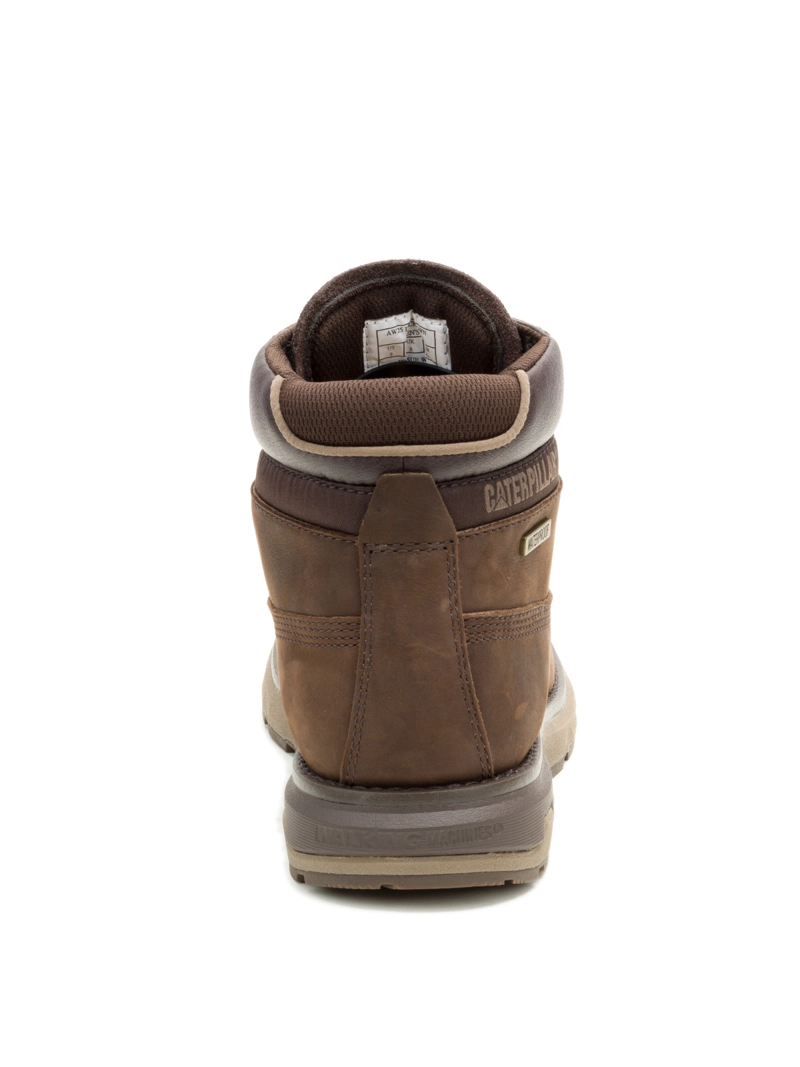 BOTIN CUERO HOMBRE PURSUE WP CAFE  CLARO CAT - 6