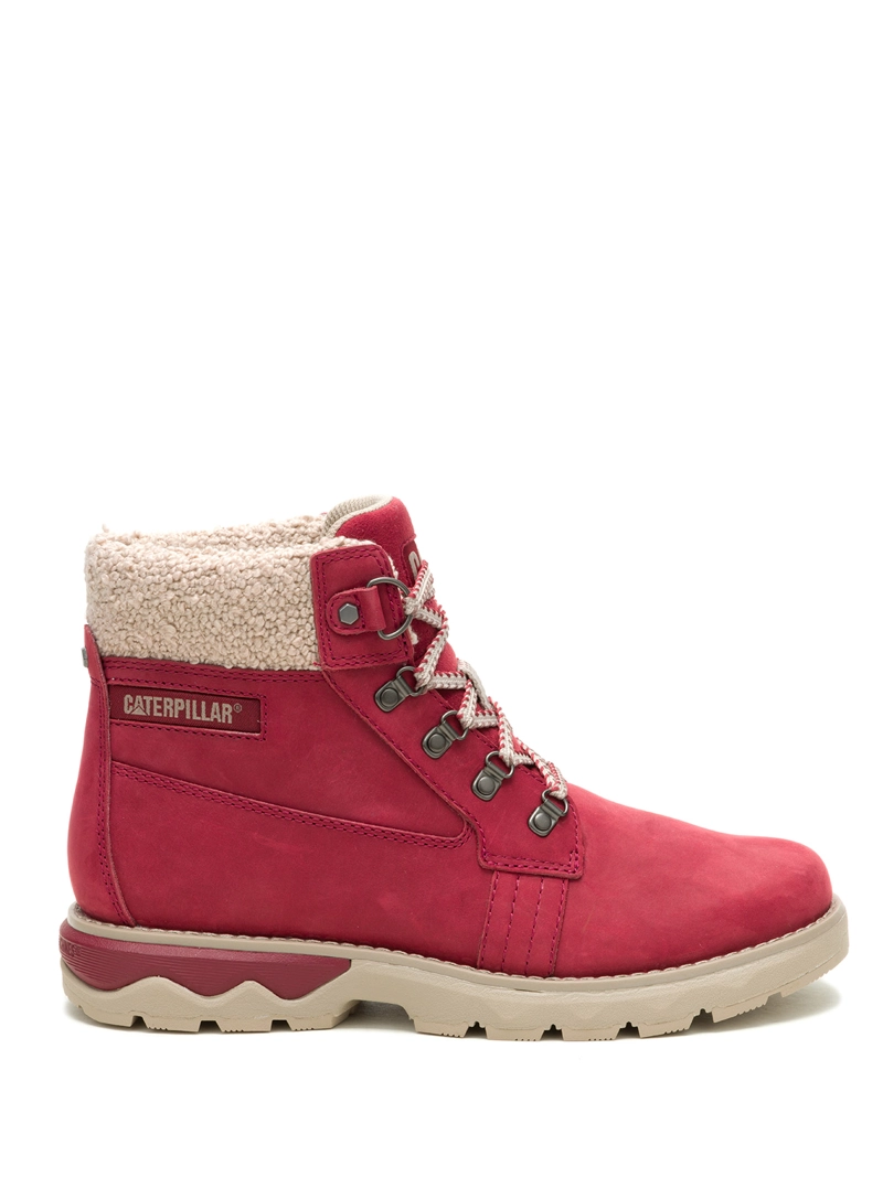 BOTIN CUERO MUJER FANDOM ROJO CAT - 2