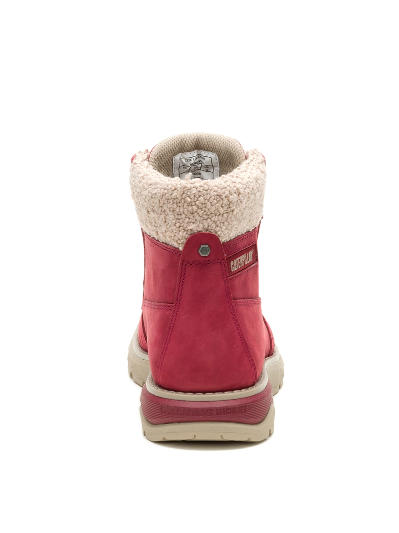 BOTIN CUERO MUJER FANDOM ROJO CAT - 6