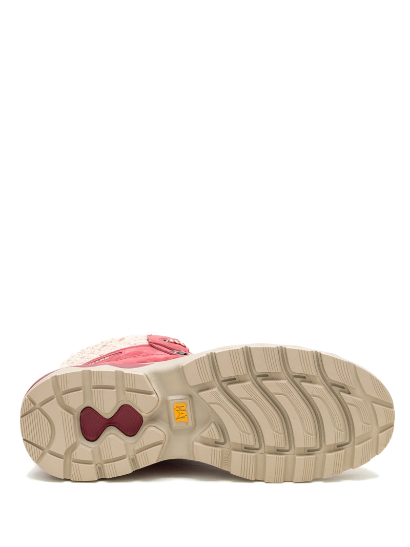 BOTIN CUERO MUJER FANDOM ROJO CAT - 8