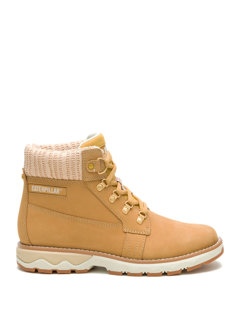 BOTIN CUERO MUJER FANDOM BEIGE CAT - 2